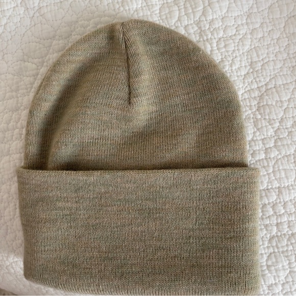 Carhartt Unisex The Acrylic Watch Hat in Ammonite Heather OS NWOT Beanie Knit - Picture 3 of 5
